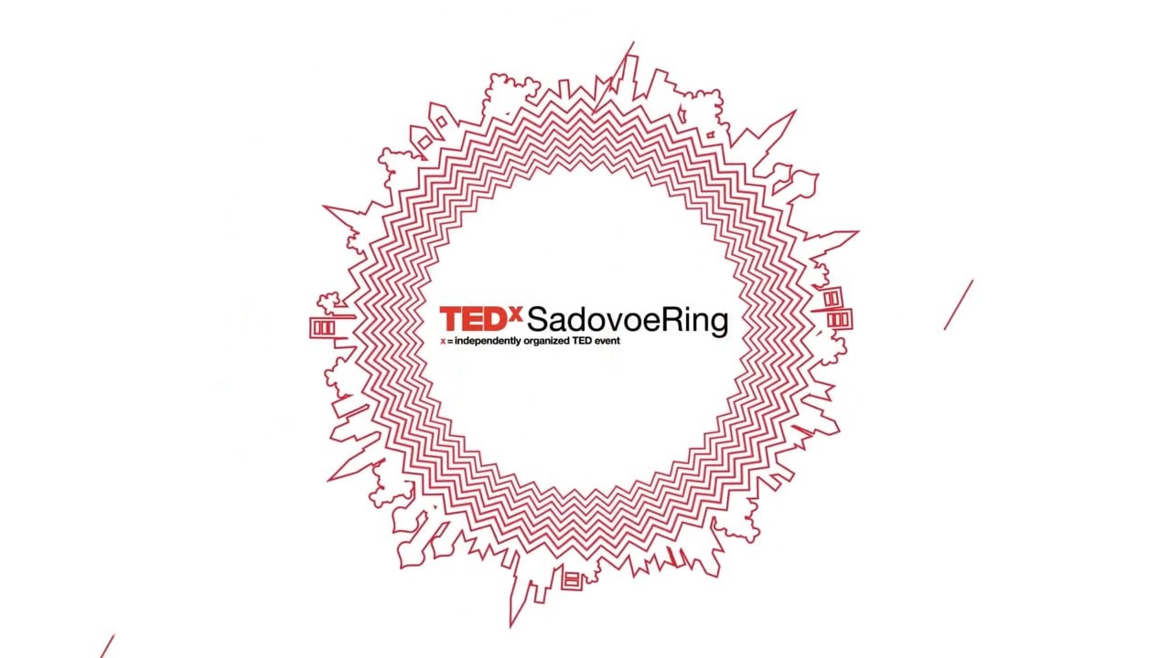 Dmitry Shamenkov speaking at TEDxSadovoeRingSalon